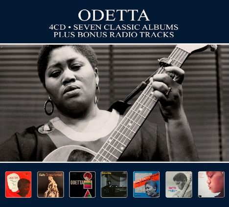 Odetta (Holmes): Seven Classic Albums, 4 CDs