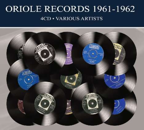 Oriole Records 1961 - 1962, 4 CDs