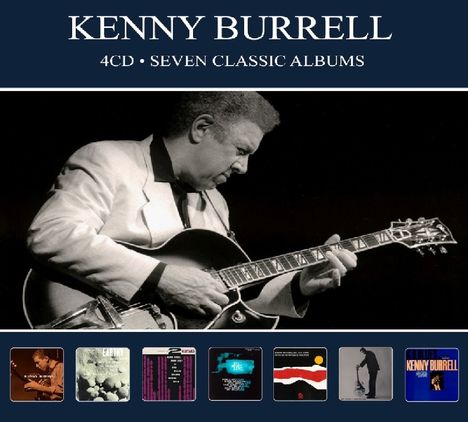 Kenny Burrell (geb. 1931): Seven Classic Albums, 4 CDs