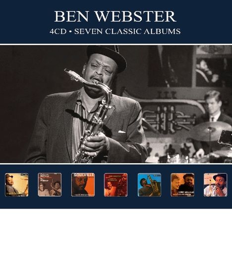 Ben Webster (1909-1973): Seven Classic Albums, 4 CDs