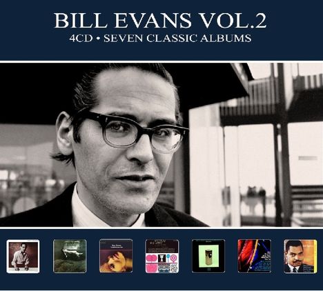 Bill Evans (Piano) (1929-1980): Seven Classic Albums Vol.2, 4 CDs