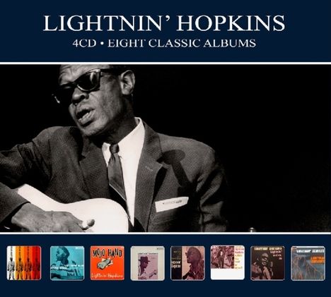 Sam Lightnin' Hopkins: Eight Classic Albums, 4 CDs