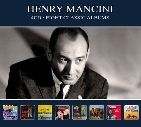 Henry Mancini (1924-1994): Eight Classic Albums, 4 CDs