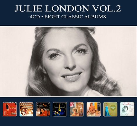 Julie London: Eight Classic Albums Vol. 2, 4 CDs