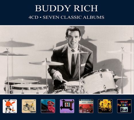 Buddy Rich (1917-1987): Seven Classic Albums, 4 CDs