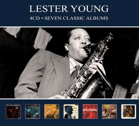 Lester Young (1909-1959): Seven Classic Albums, 4 CDs