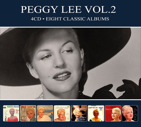 Peggy Lee (1920-2002): Eight Classic Albums Vol.2, 4 CDs