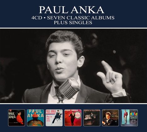 Paul Anka: Seven Classic Albums Plus Singles, 4 CDs