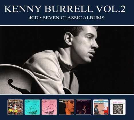 Kenny Burrell (geb. 1931): Seven Classic Albums Vol.2, 4 CDs