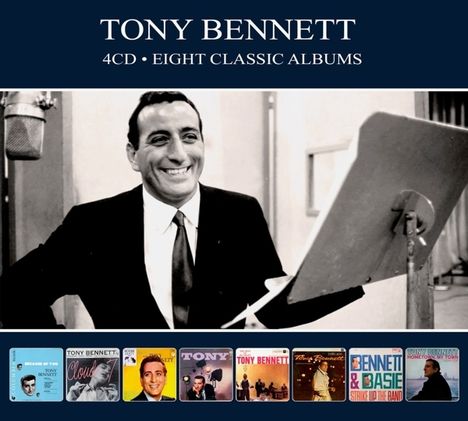Tony Bennett (1926-2023): Eight Classic Albums, 4 CDs