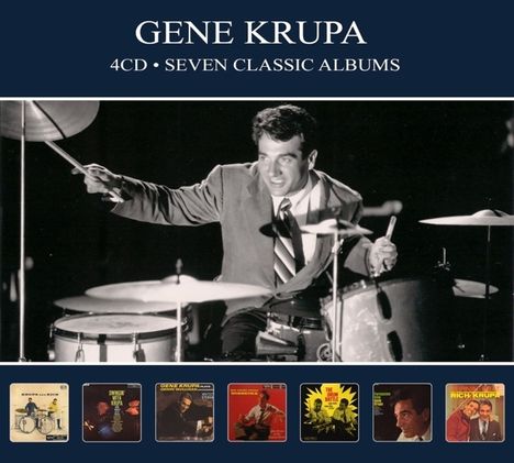 Gene Krupa (1909-1973): Seven Classic Albums, 4 CDs