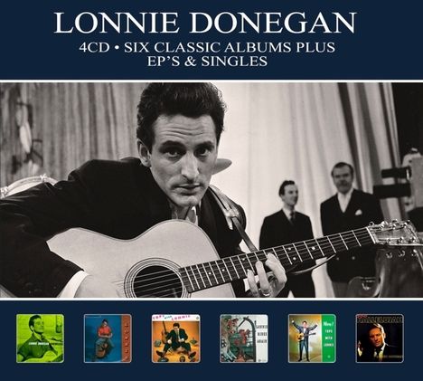 Lonnie Donegan: Six Classic Albums Plus EP's &amp; Singles, 4 CDs