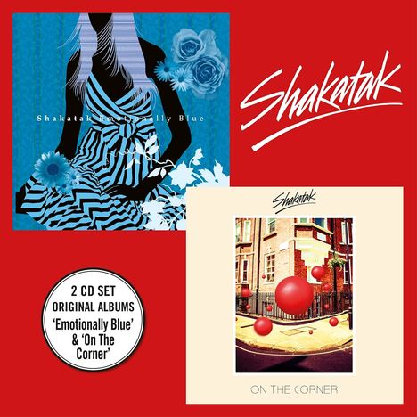 Shakatak: Emotionally Blue / On The Corner, 2 CDs