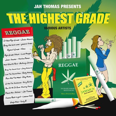 Jah Thomas Presents Highest Grade, 2 LPs