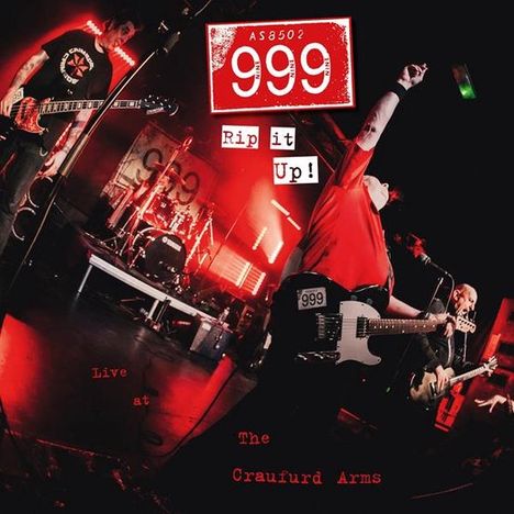 999: Rip It Up! 999 Live At The Craufurd Arms, 2 CDs