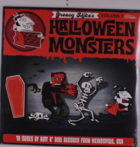 Greasy Mike's Halloween Monsters Vol. 1, LP