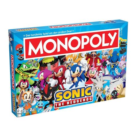 Monopoly Sonic, Spiele