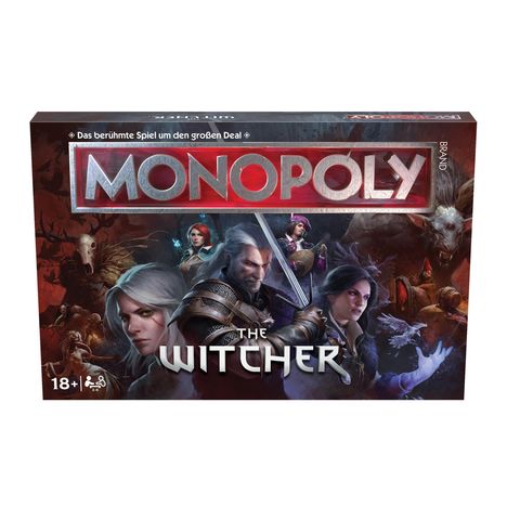 Monopoly The Witcher, Spiele