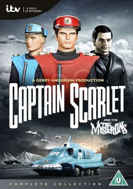 Captain Scarlet And The Mysterons (1966) (UK Import), 6 DVDs