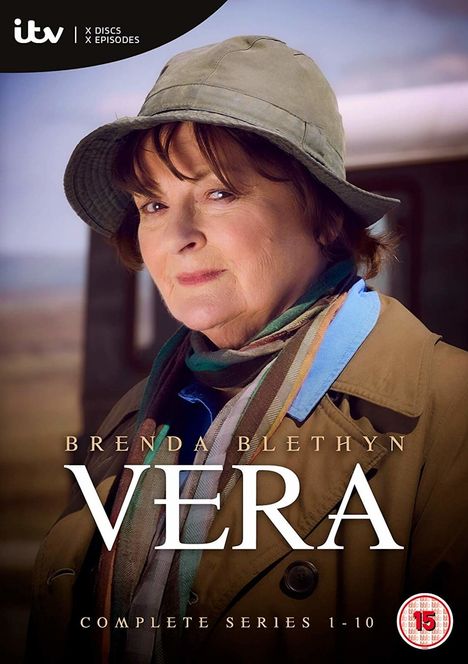 Vera Staffel 1-10 (UK Import), 20 DVDs