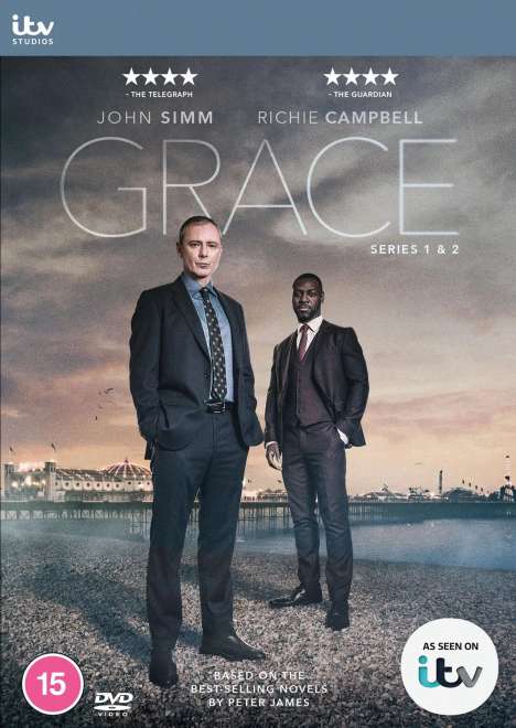 Grace Series 1 &amp; 2 (UK Import), 3 DVDs