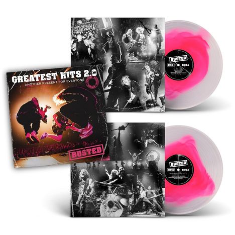 Busted: Greatest Hits 2.0 (Another Present For Everyone) (Pink &amp; Clear Vinyl), 2 LPs