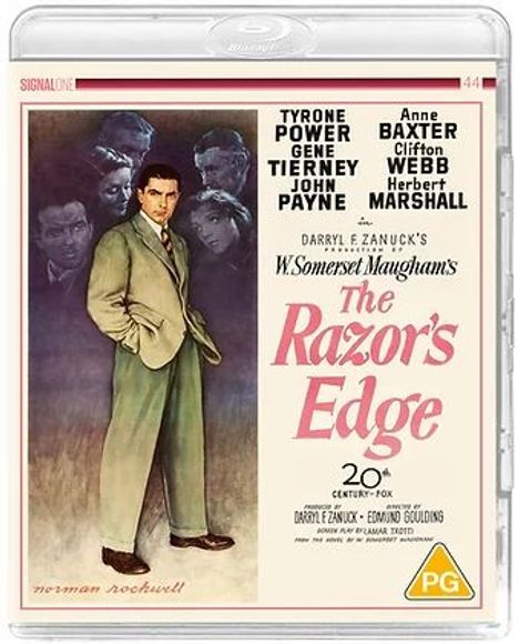 The Razor's Edge (1946) (Blu-ray &amp; DVD) (UK Import), 1 Blu-ray Disc und 1 DVD