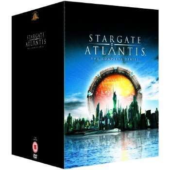 Stargate Atlantis Season 1-5 (Complete Edition) (UK Import), 26 DVDs