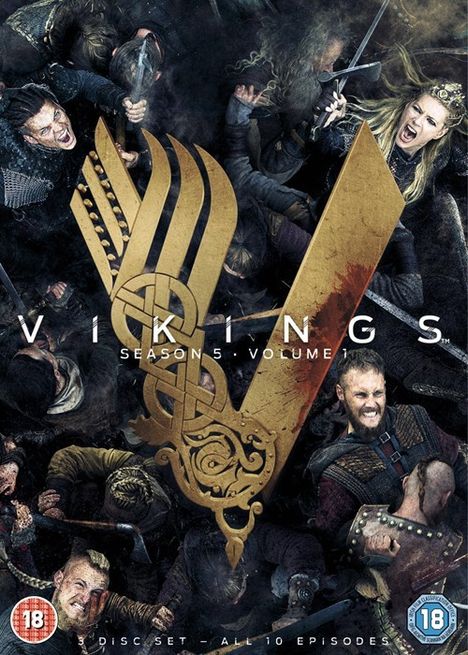 Vikings Season 5 Box 1 (UK Import), 3 DVDs