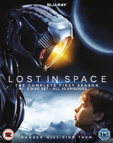 Lost In Space Season 1 (2018) (Blu-ray)  (UK Import), 3 Blu-ray Discs