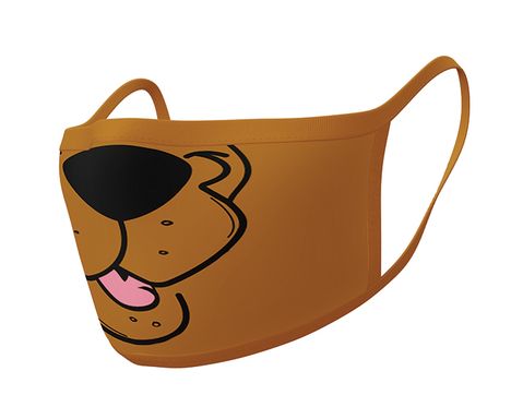 Stoffmaske - Scooby Doo (Mouth) (2er-Pack), Merchandise