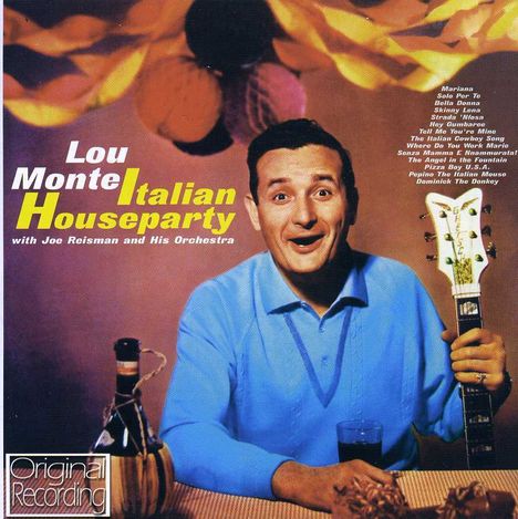 Lou Monte: Italian Houseparty, CD