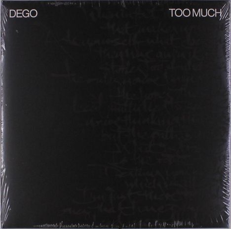 Dego: Too Much, 2 LPs