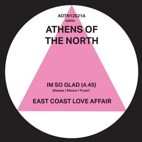 East Coast Love Affair: I'm So Glad, Single 12"