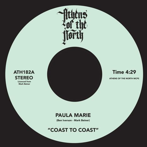 Coast To Coast: Paula Marie / Crack, Single 7"