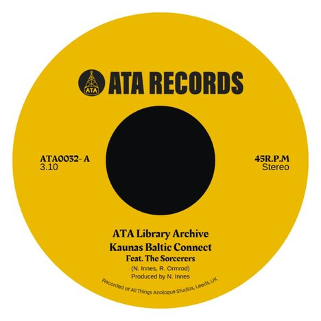 ATA Records: Kaunas Baltic Connect / Baby, I Don't Care, Single 7"