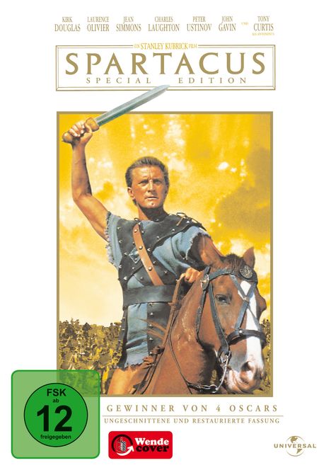 Spartacus (1960) (Special Edition), 2 DVDs