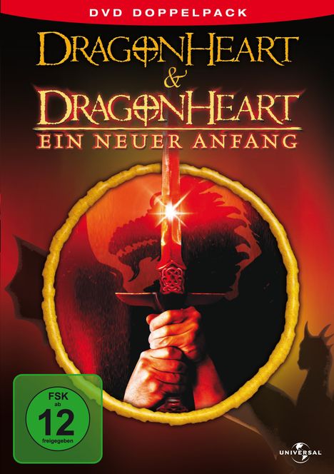 Dragonheart 1 &amp; 2, 2 DVDs