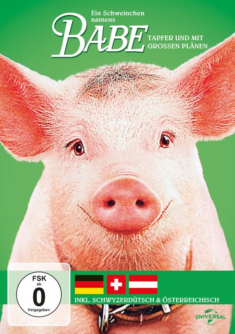 Ein Schweinchen namens Babe (Fassungen in D,CH,A), DVD