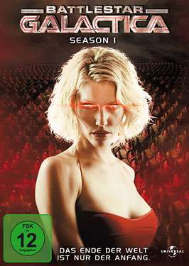 Battlestar Galactica Season 1, 4 DVDs