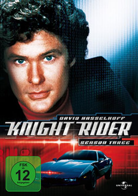 Knight Rider Season 3, 6 DVDs