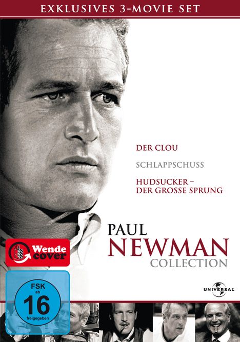 Paul Newman Collection, 3 DVDs