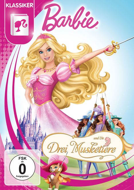 Barbie und die drei Musketiere, DVD