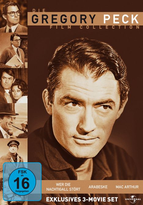 Gregory Peck Collection, 3 DVDs