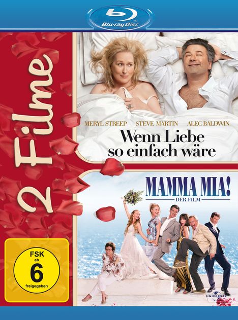 Mamma Mia! - Der Film / Wenn Liebe so einfach wäre (Blu-ray), 2 Blu-ray Discs