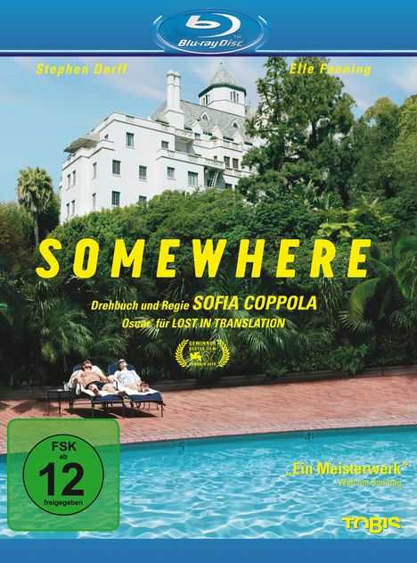 Somewhere (Blu-ray), Blu-ray Disc