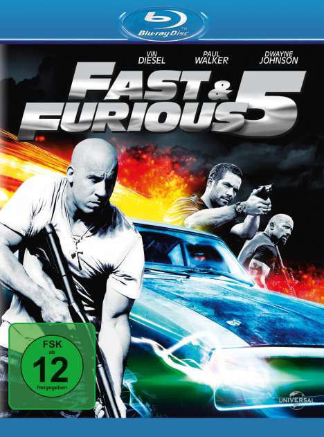 Fast &amp; Furious 5 (Blu-ray), Blu-ray Disc