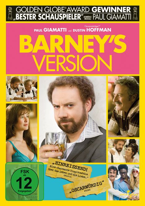 Barney's Version, DVD