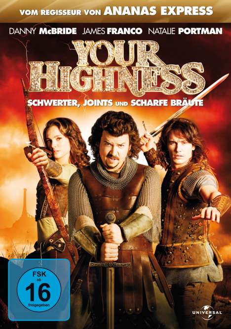 Your Highness, DVD