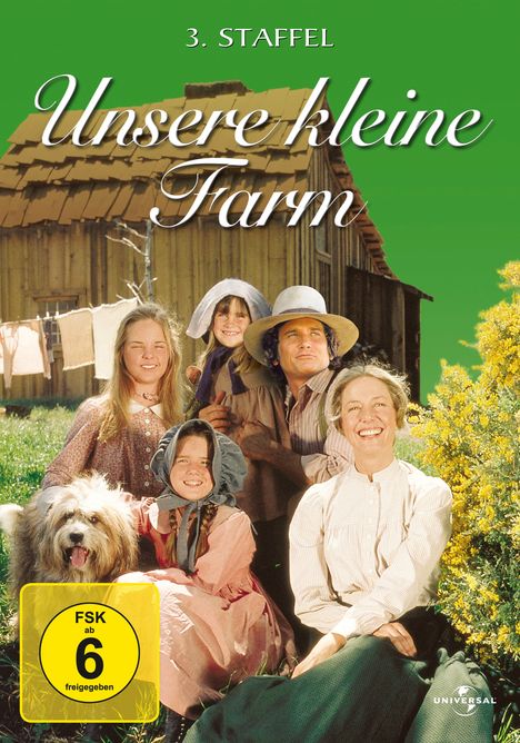 Unsere kleine Farm Season 3, 6 DVDs